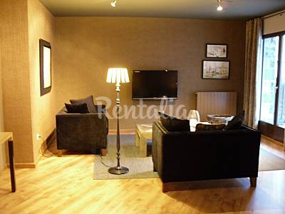 2 Living-room Huesca Biescas Apartment