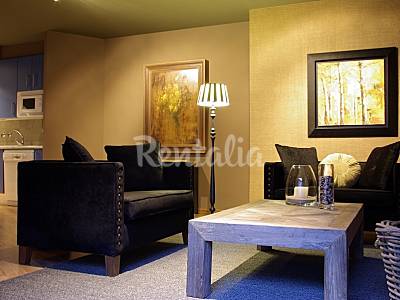 2 Kitchen Huesca Biescas Apartment