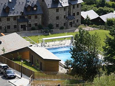 Mountain Swimming pool Huesca Sallent de Gállego House