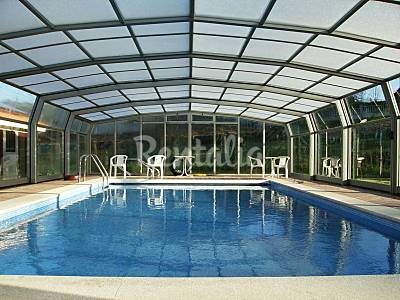 Cubierta y climatizada 5 Piscina Pontevedra Cangas Apartamento