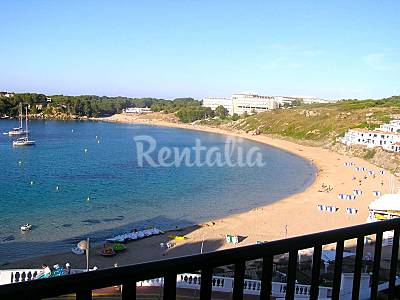 Apartamento max. 6 personas, 1ª linea de playa Menorca