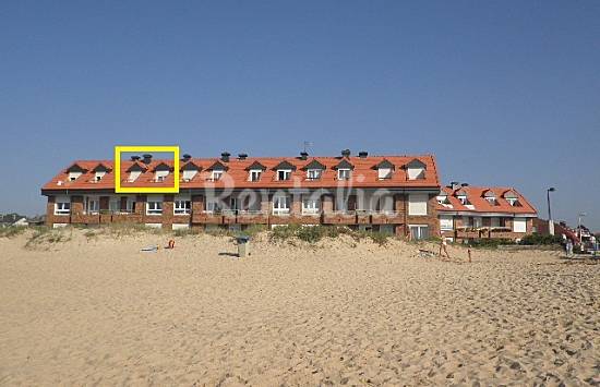 Apto. 1 dormitorio. Terraza. 1ª línea de playa Cantabria