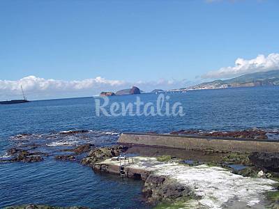 small port near Barca cottage Ocean Environment Isle of Pico Madalena House