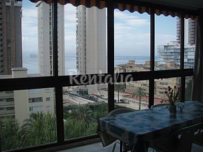 2 Vistas desde la casa Alicante Benidorm Apartamento