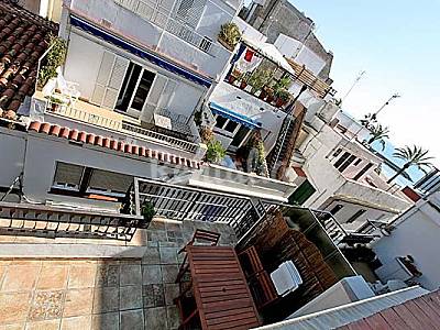Ático duplex para 8-10 personas en 1a línea de playa Barcelona