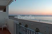 Apartamento para 5 personas en 1a línea de playa Cádiz