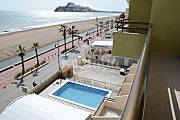 1ª Línea de playa, piscina, parking - Florida  Castellón