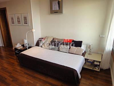 Cama de matrimonio-Apto. planta 23 2 Habitación Alicante Benidorm Apartamento