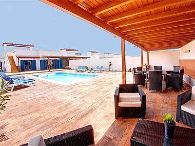 Villa Swimming pool Lanzarote Yaiza Villa