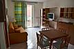 Apartamento de 2 habitaciones en 1a línea de playa Macerata