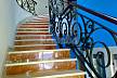 escaleras de entrada