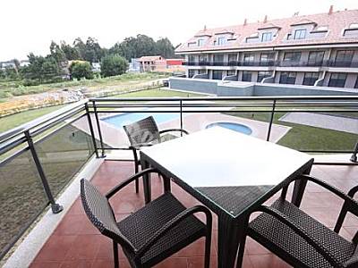 2 Terraza Pontevedra Sanxenxo-Sangenjo Apartamento