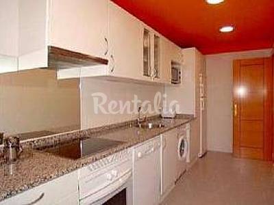 Piscina Cocina Asturias Llanes Apartamento