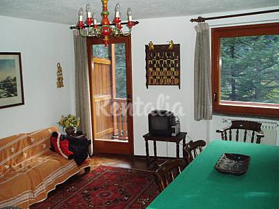 Apartment Living-room Aosta Courmayeur Apartment