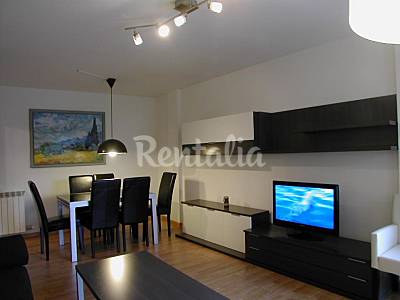 Apartment Living-room Huesca Biescas Apartment