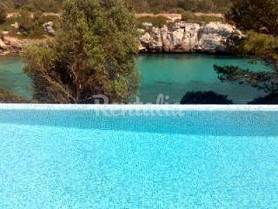 Villa para 8 personas junto al mar, Cala en Blanes Menorca