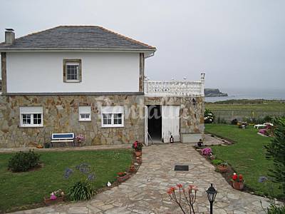 Casa Exterior del aloj. Lugo Ribadeo Casa