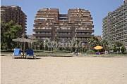 Apartamento de 3 habitaciones en 1ª línea de playa Castellón