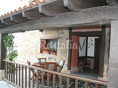 Porche casa rural Casa Guipúzcoa Getaria Casa