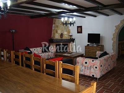 Salon Comedor Casa Rural La Laguna - Casa para 16 personas Cuenca